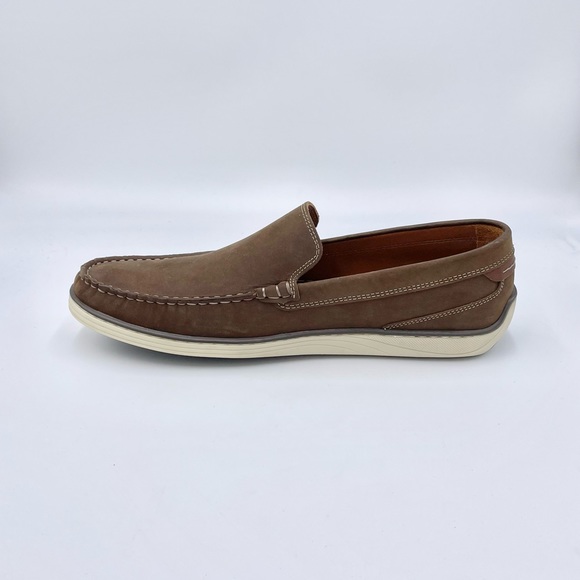 Johnston & Murphy Venetian Full Grain Brown Leather Slip On Loafer Men’s 11.5 main image 6